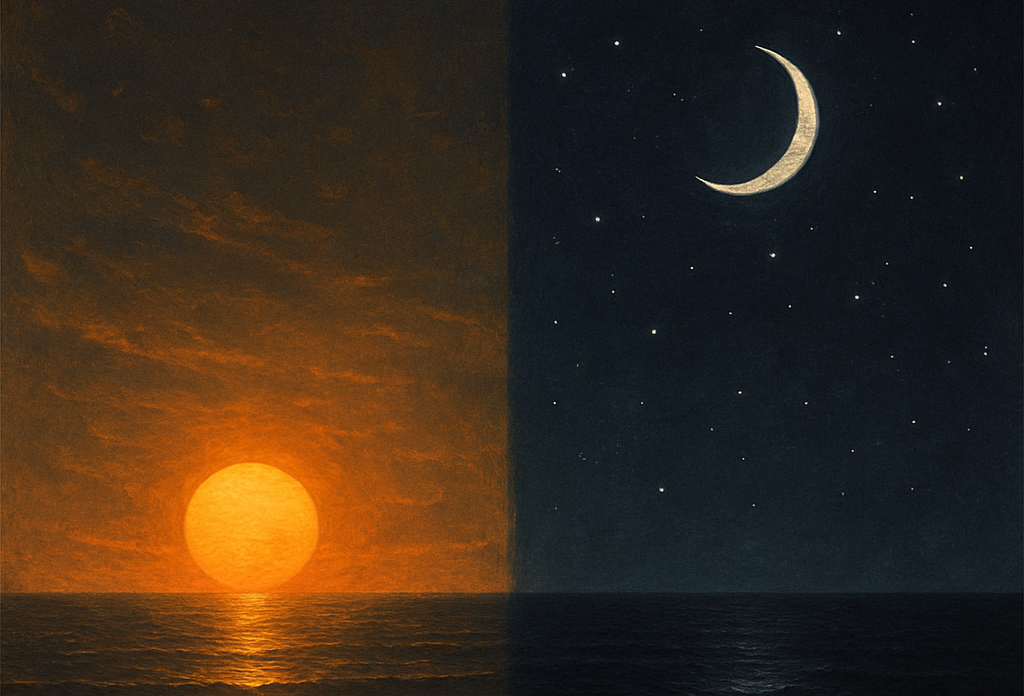 The Sun, The Moon, and The Dark Sea